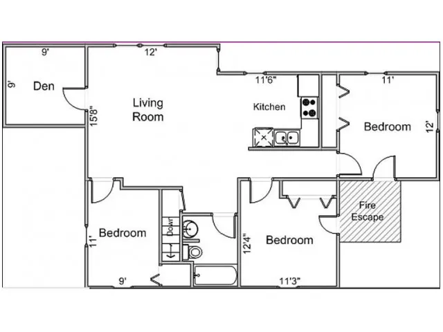 621 N Frances St #3