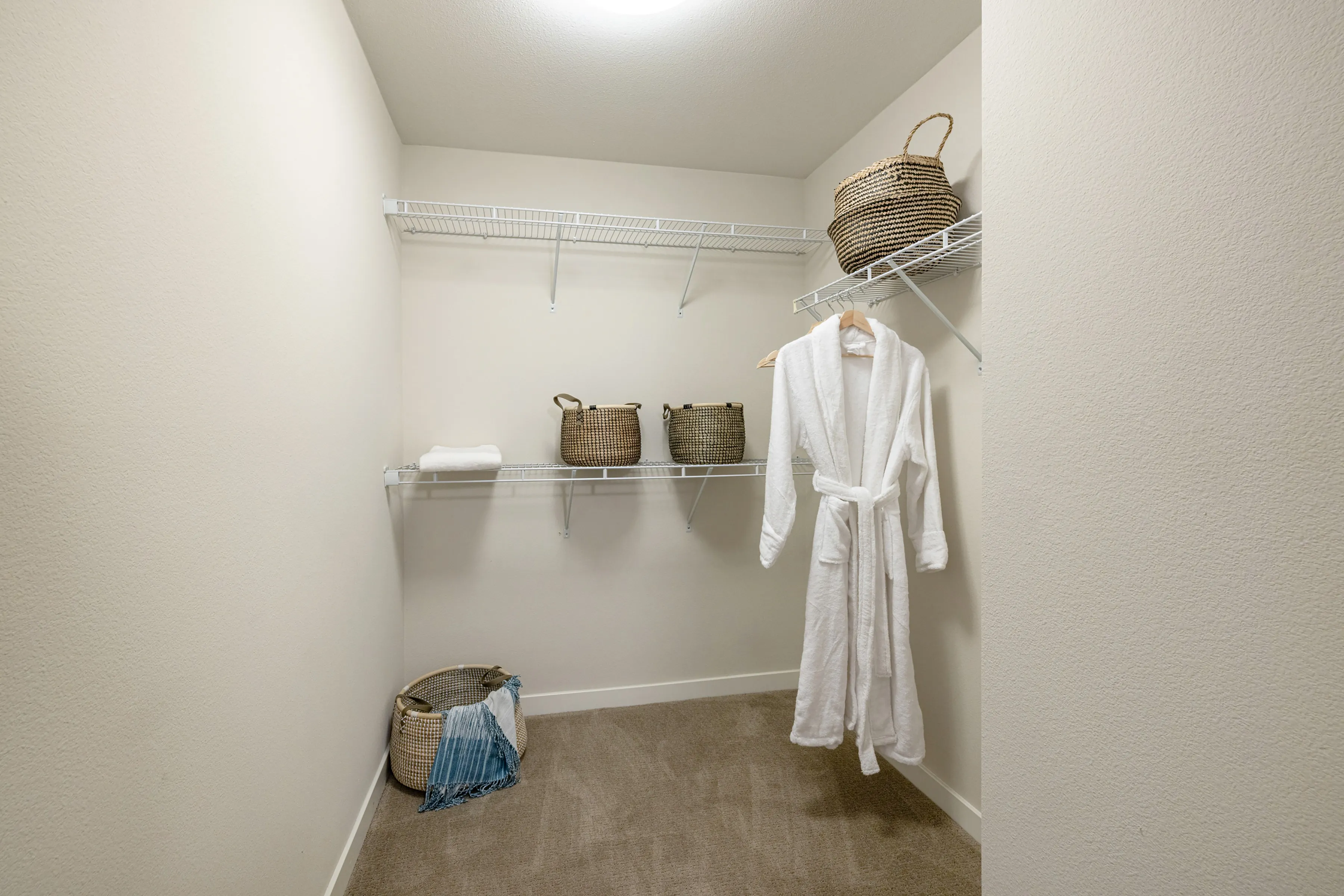 Oversized closets