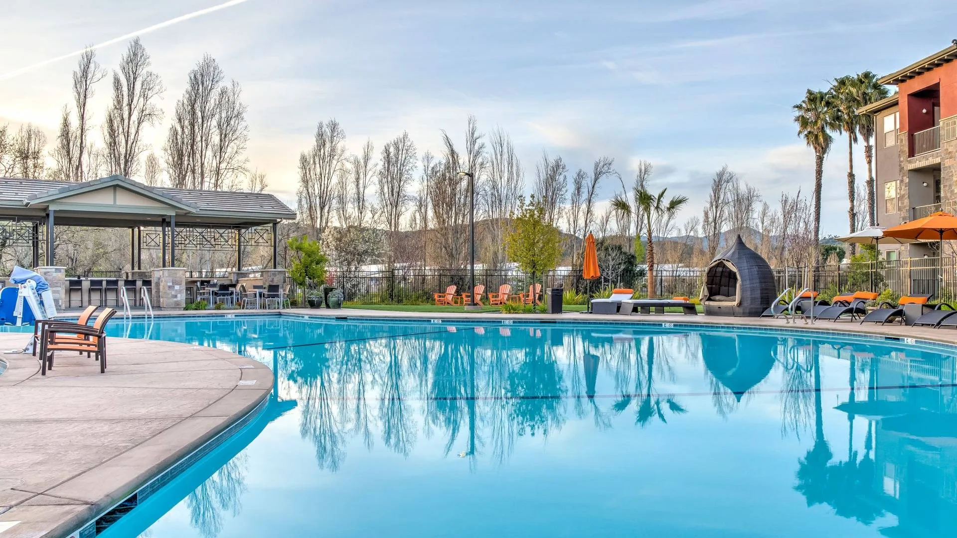Pool and pool chairs