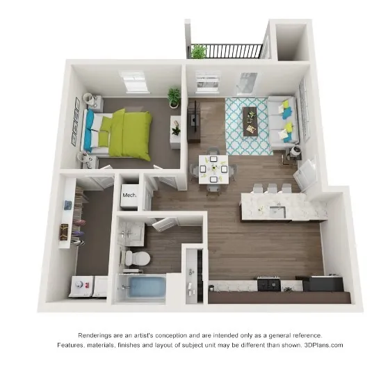 Seabreeze 1 Bed Apartment Waters Edge