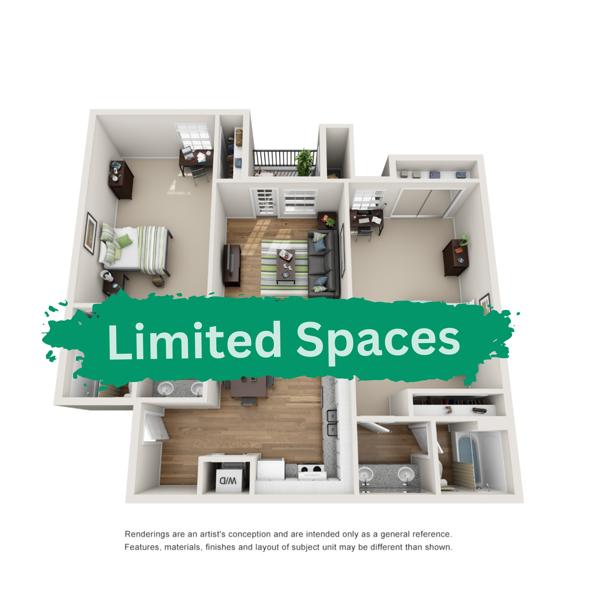 Floor Plans The Oliver Apartments in Baton Rouge, LA