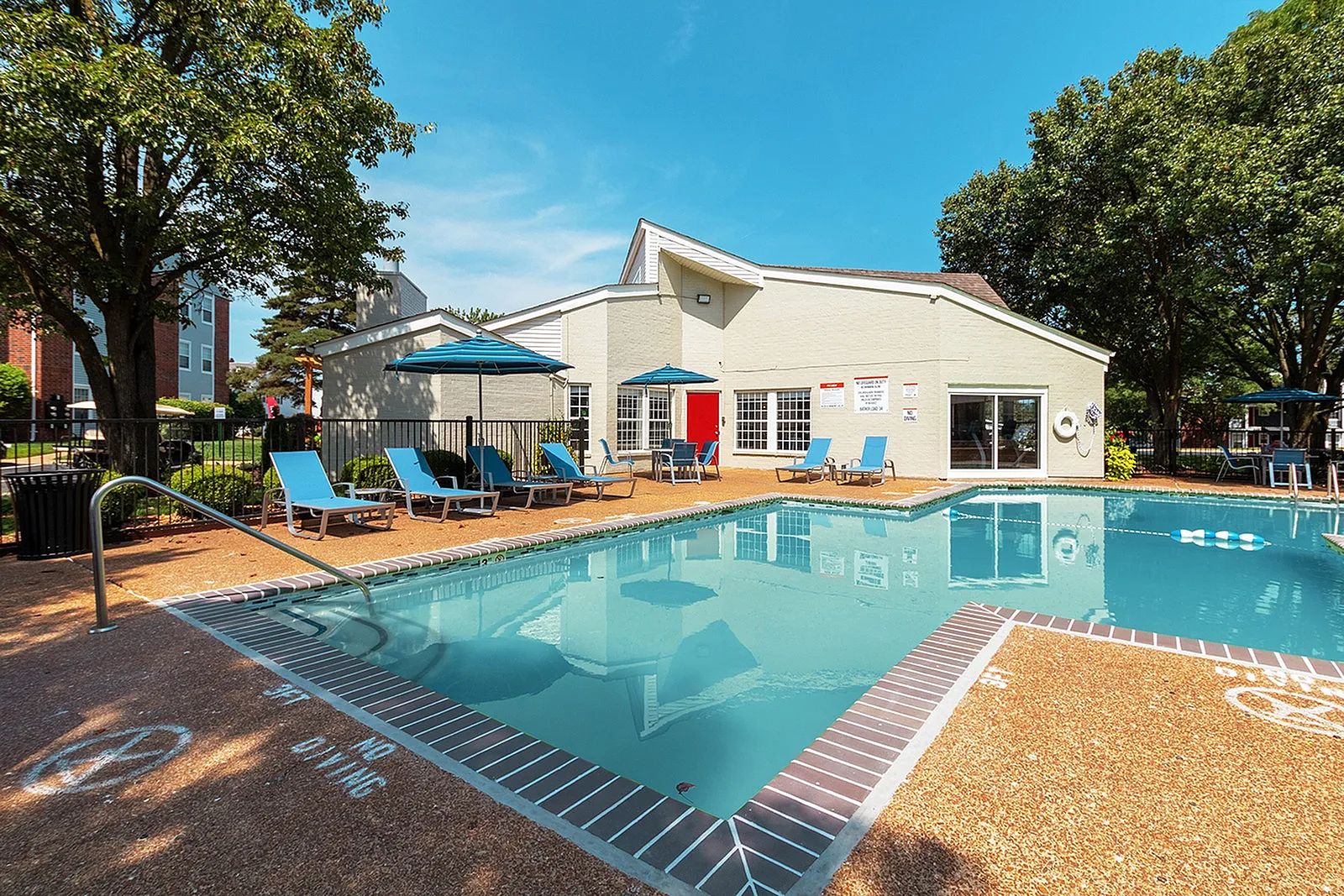 Pristine Pool with Cabanas