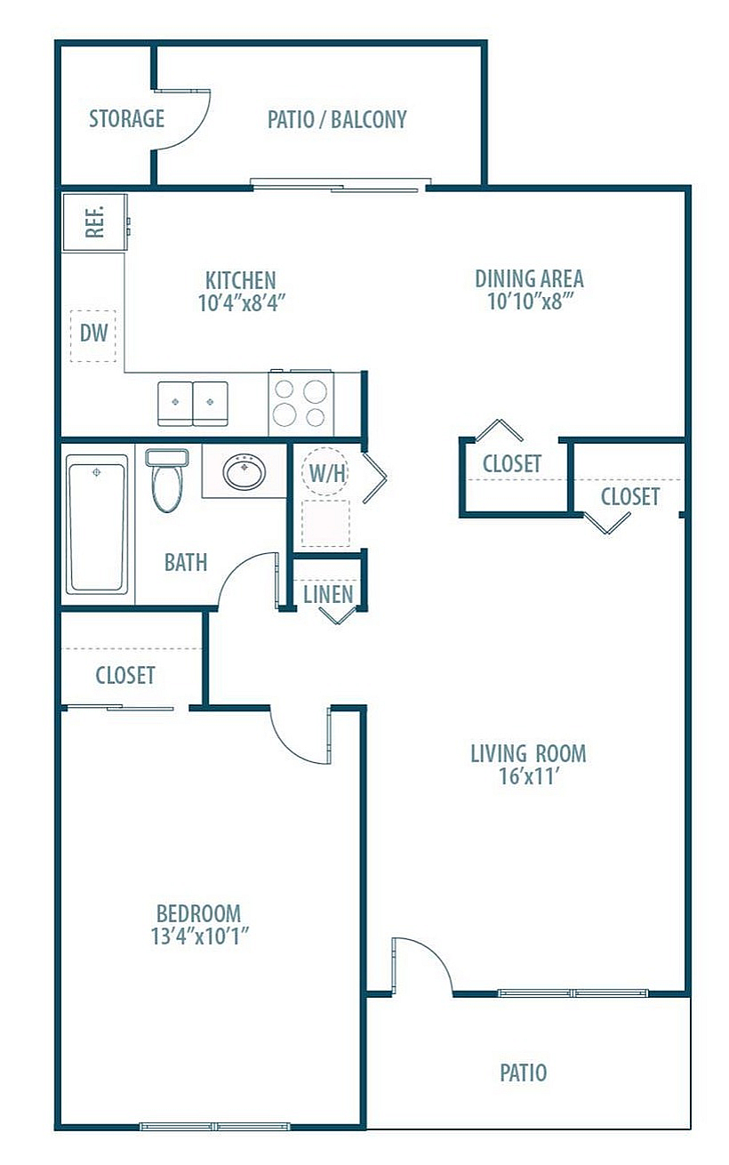 Chestnut floor plan