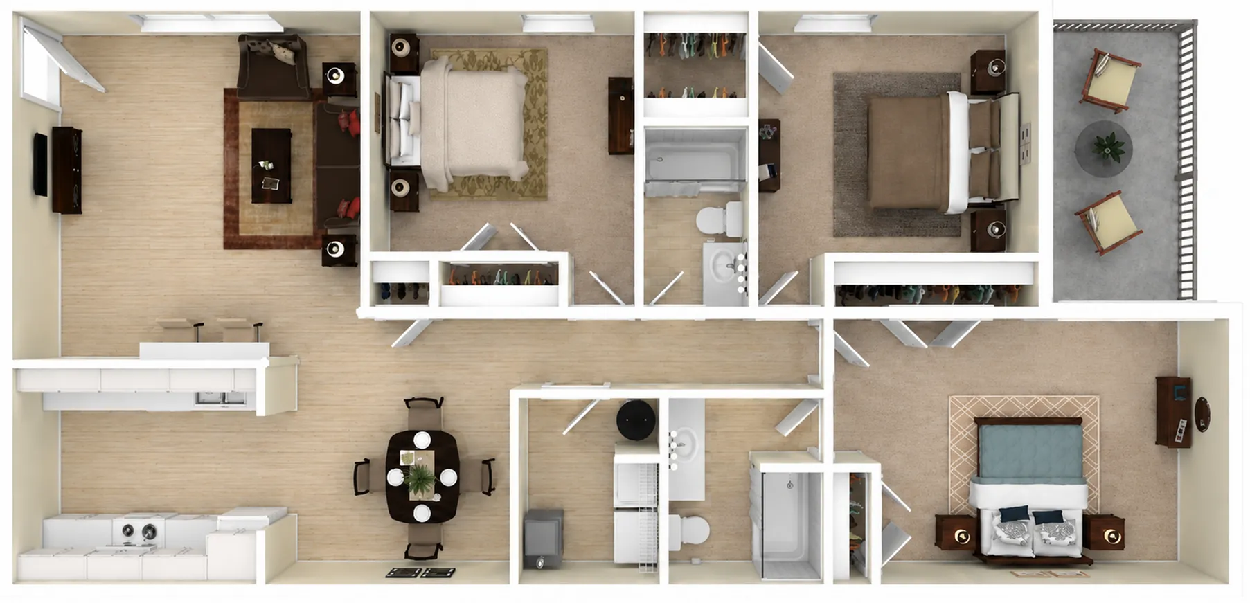 Renovated 3 Bedroom