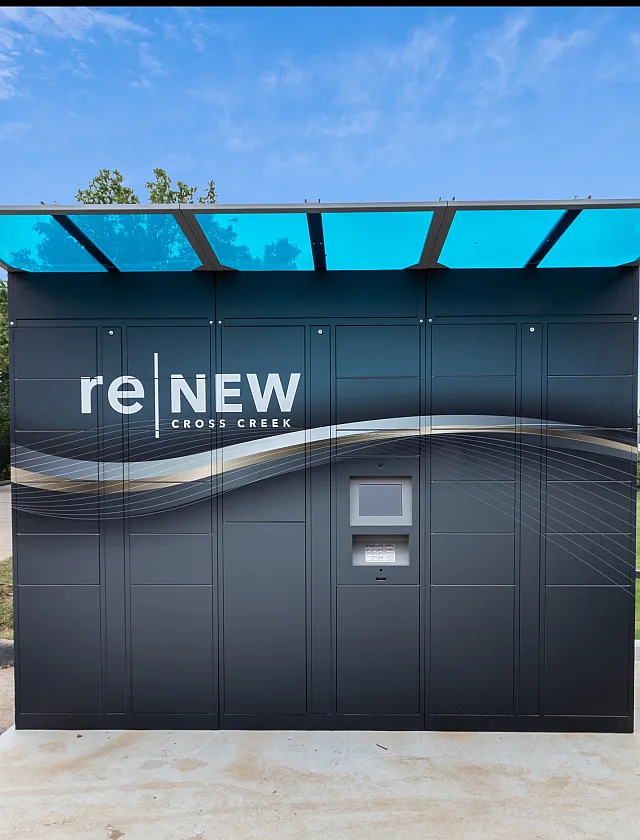 picture of package locker