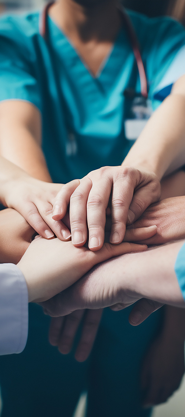 hands in circle