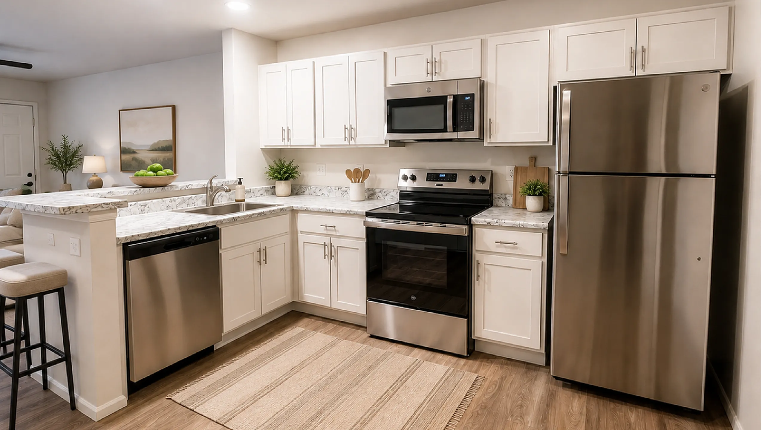 Renovated Kitchen
