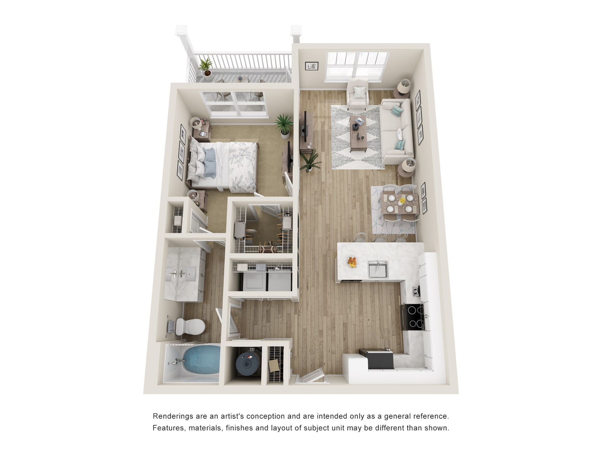 Birch 3D Floor Plan