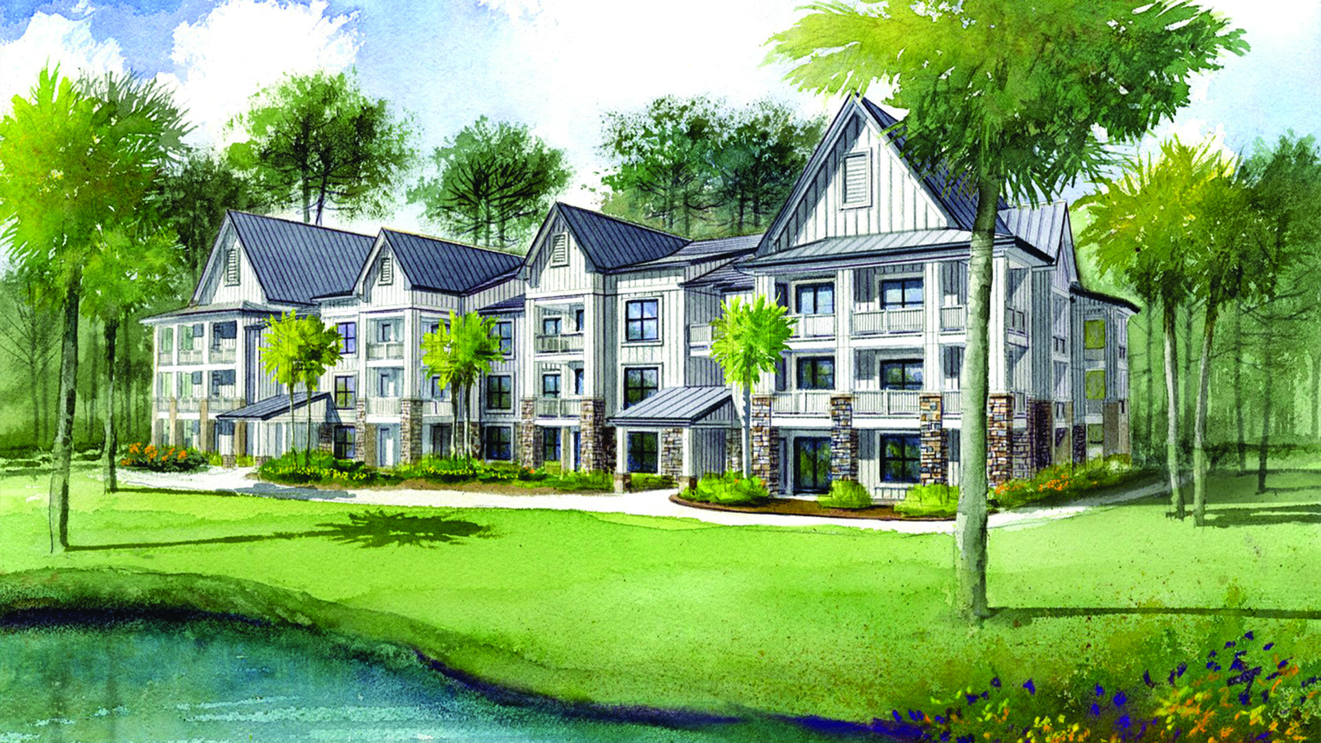 Legends at Clara rendering