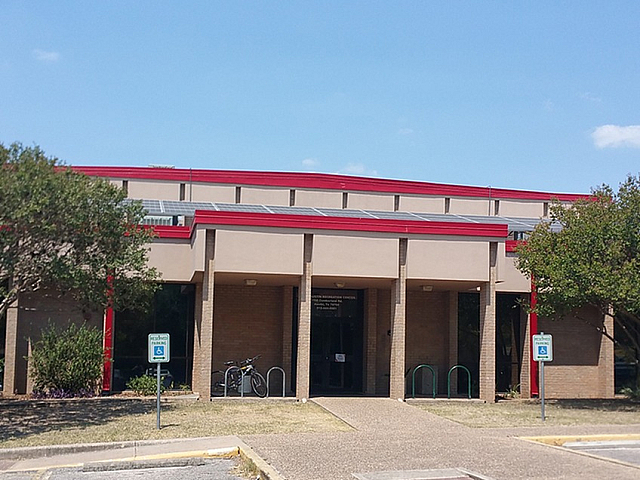 Exterior shot of Rec Center