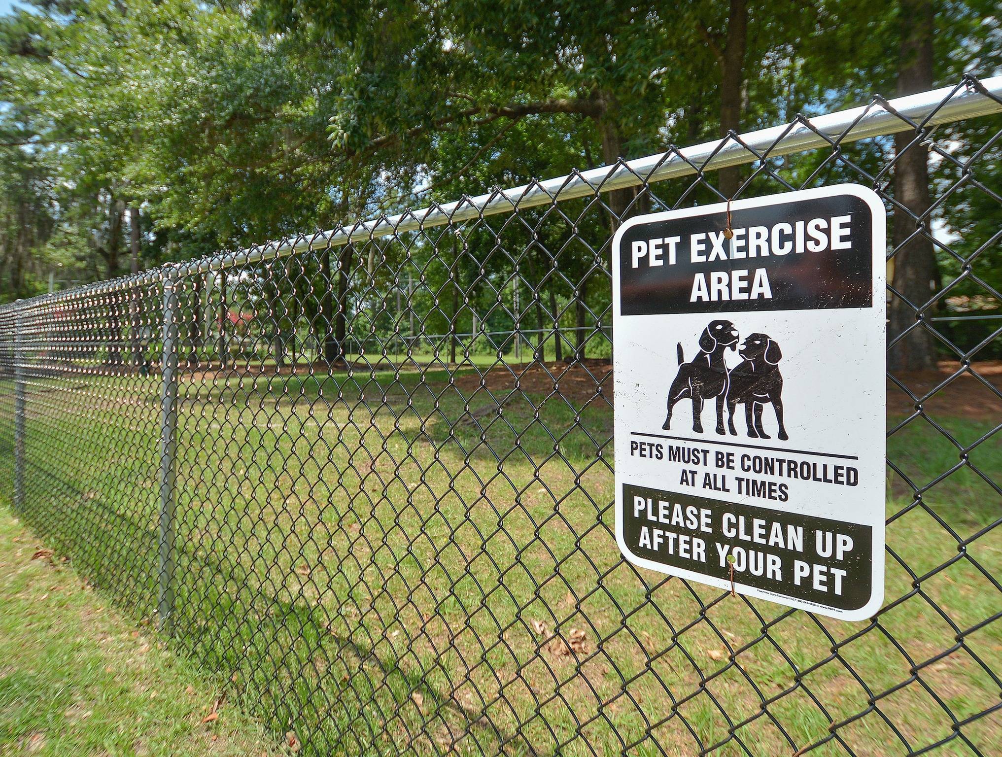 Pet Exercise Area