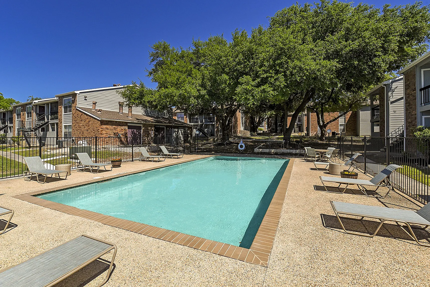 One of 2 pools
