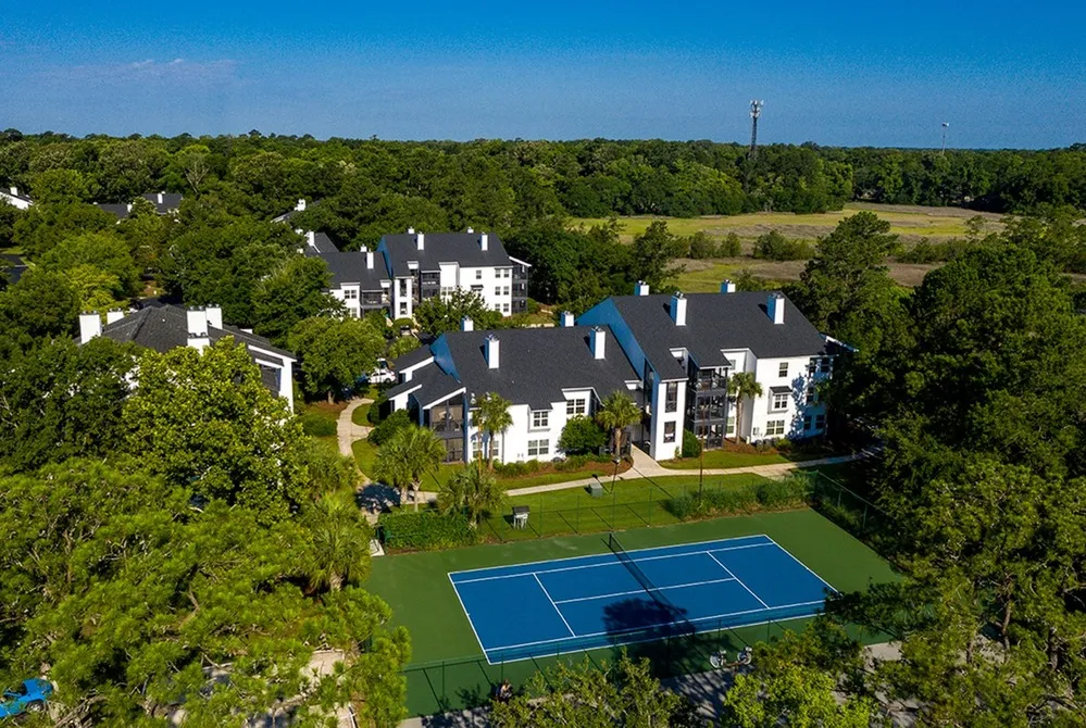 Exterior of Building | Porches | Tennis Courts