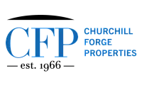 Churchill Forge Properties logo featuring the initials CFP and established in 1966.