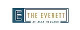 Elegant logo for The Everett at Ally Village featuring a modern design with bold typography.