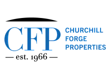 Elegant logo of Churchill Forge Properties, established in 1966, representing a legacy of real estate excellence.