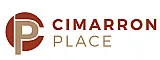 Modern logo design featuring Cimarron Place with elegant typography and a stylish circular motif.
