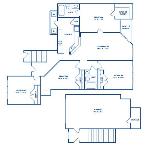 El Rincon Floor Plan Image