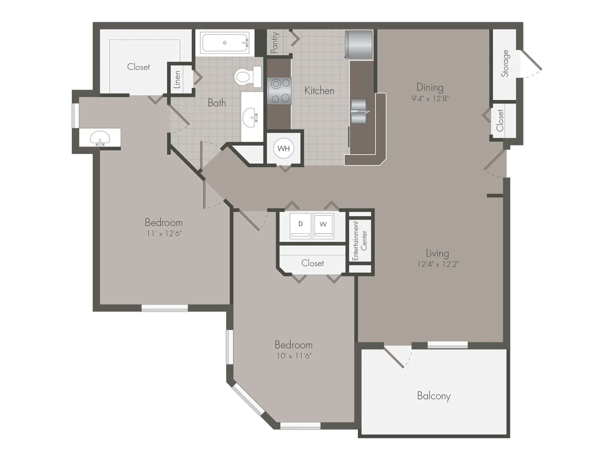 Brandon FL Apartments Lucerne Apartment Homes Floor Plans