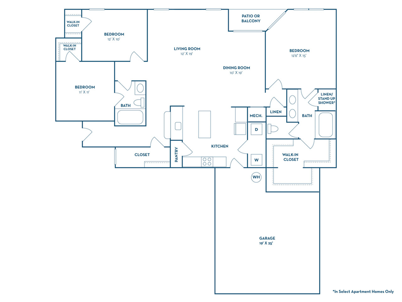 Costa Brava Renovated Floor Plan Image