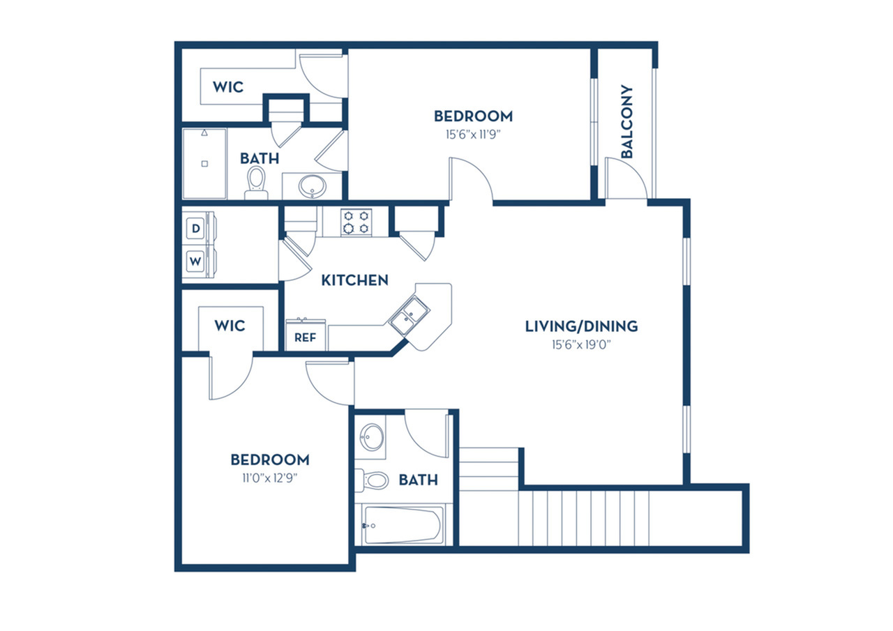 Boulevard 2 Floor Plan Image