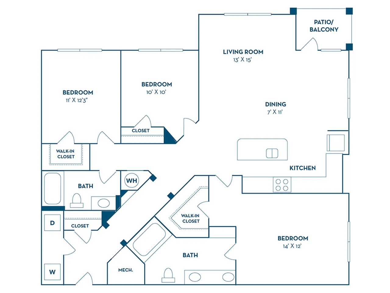 C1 Floor Plan Image