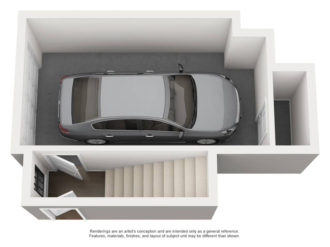 El Rincon Floor Plan Image - Garage