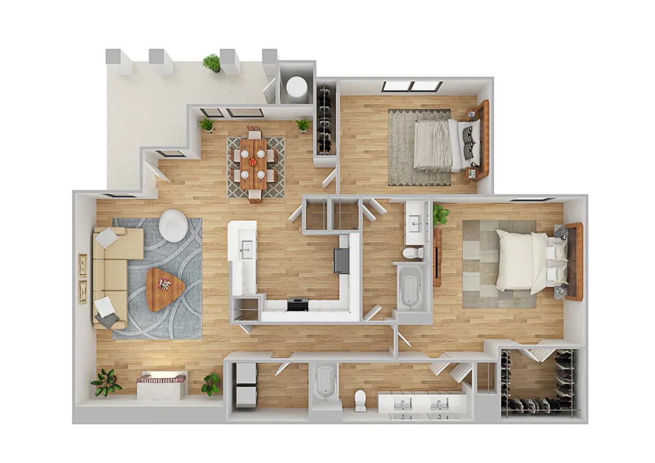 Diamond Floor Plan Image