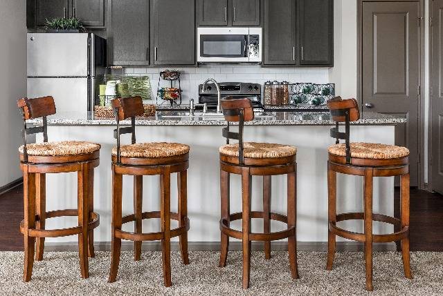 Spacious Kitchen Island