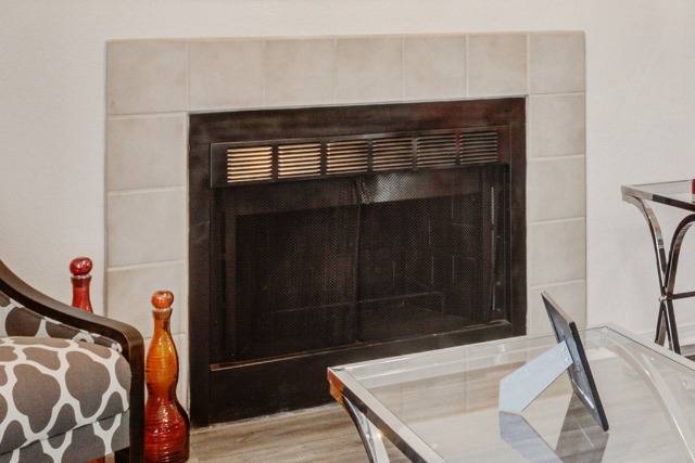 Fireplace in Living Area