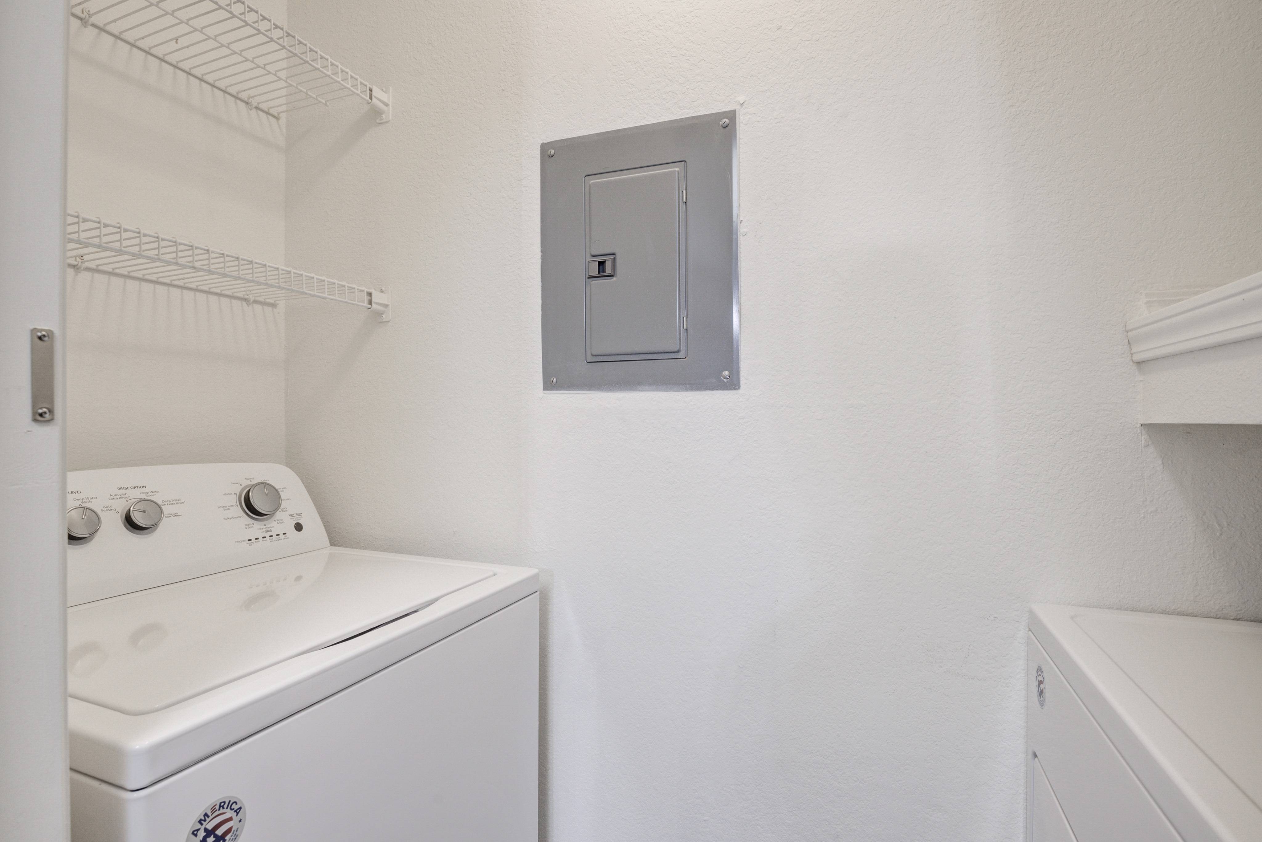 Full Size Washer and Dryer