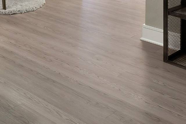 Closeup of Hardwood-Style Flooring in Living Area