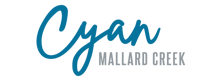 Cyan Mallard Creek logo