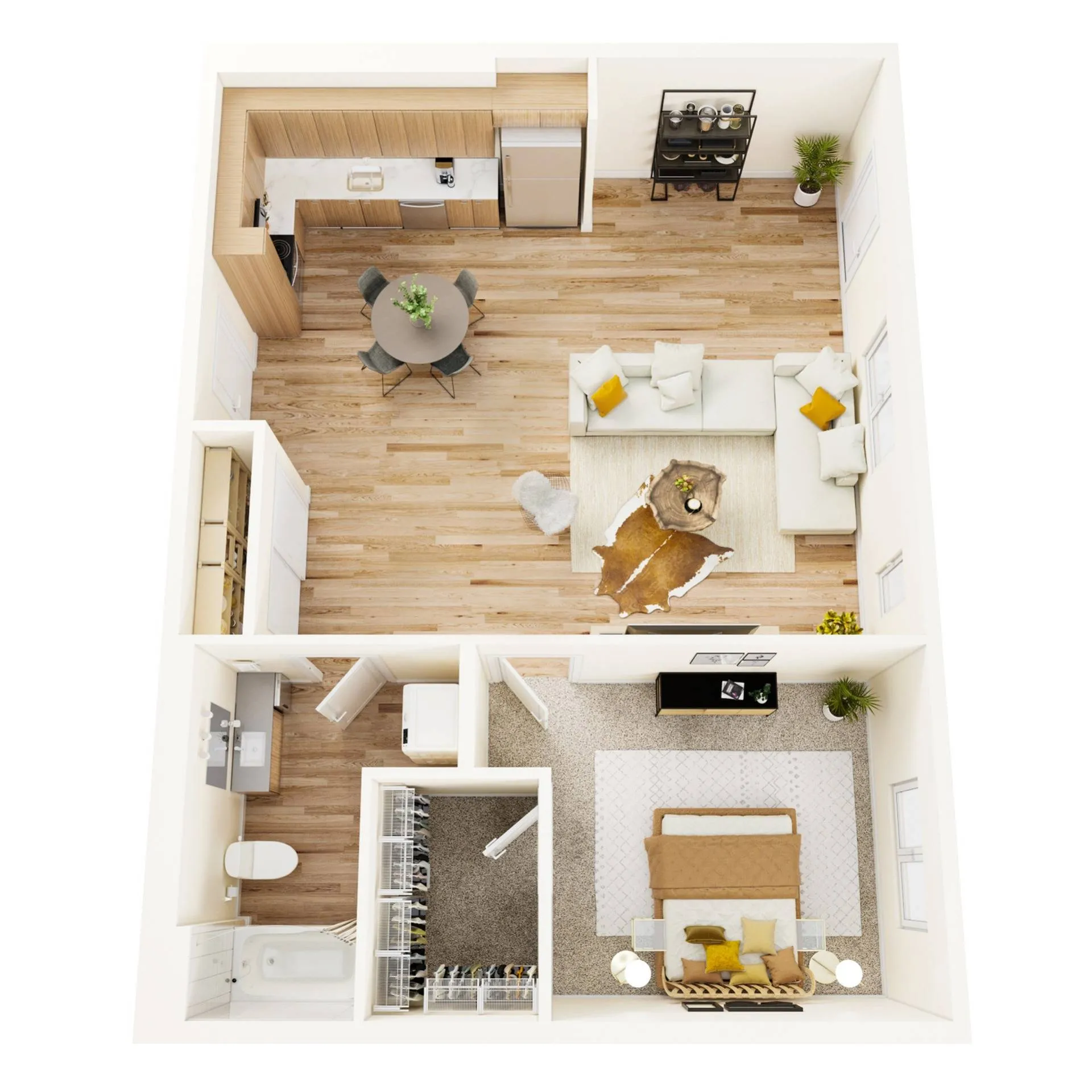 A6 - One Bedroom