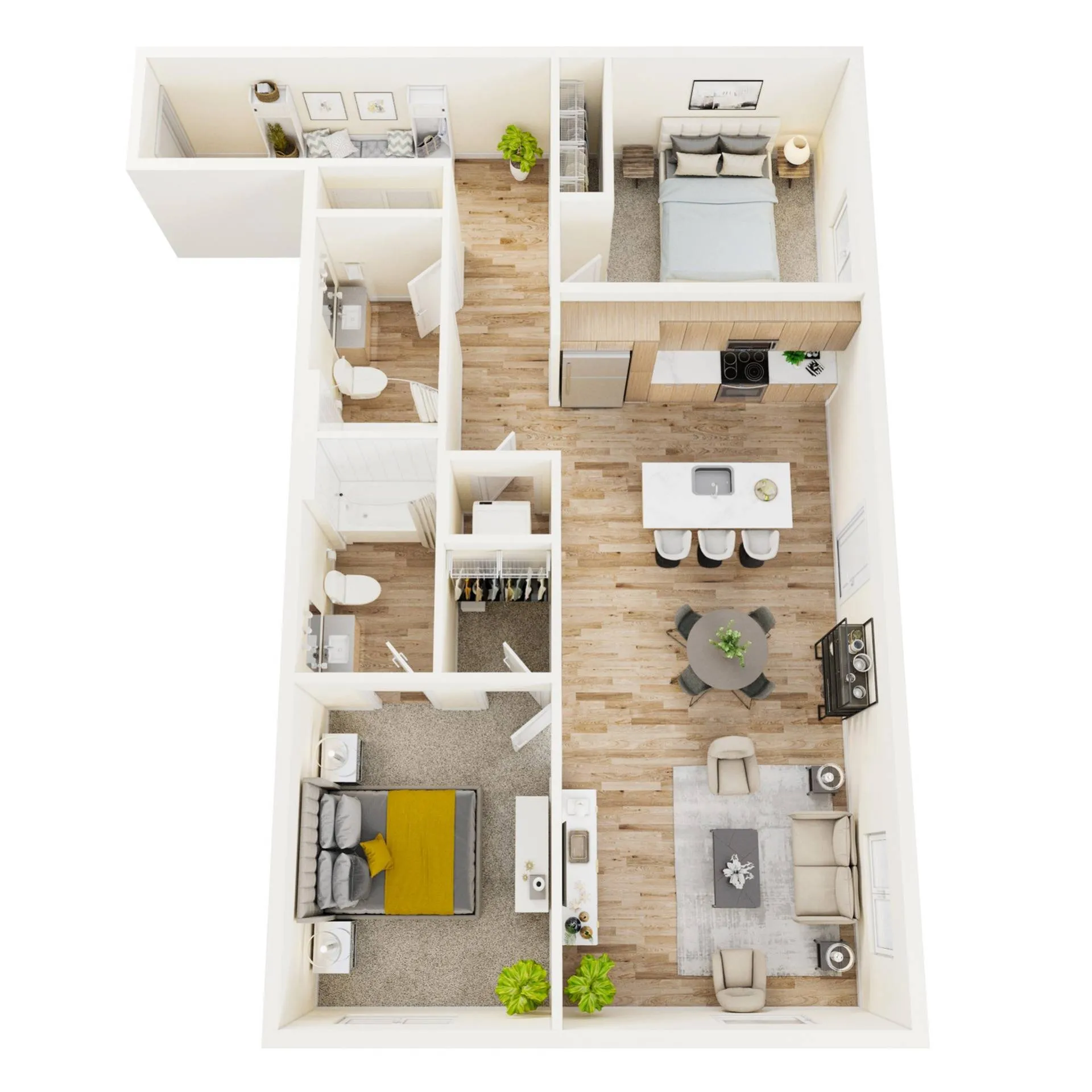 B4- Two Bedroom