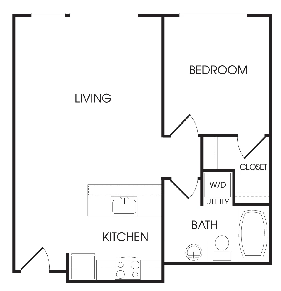 Sky M -2D floor plan