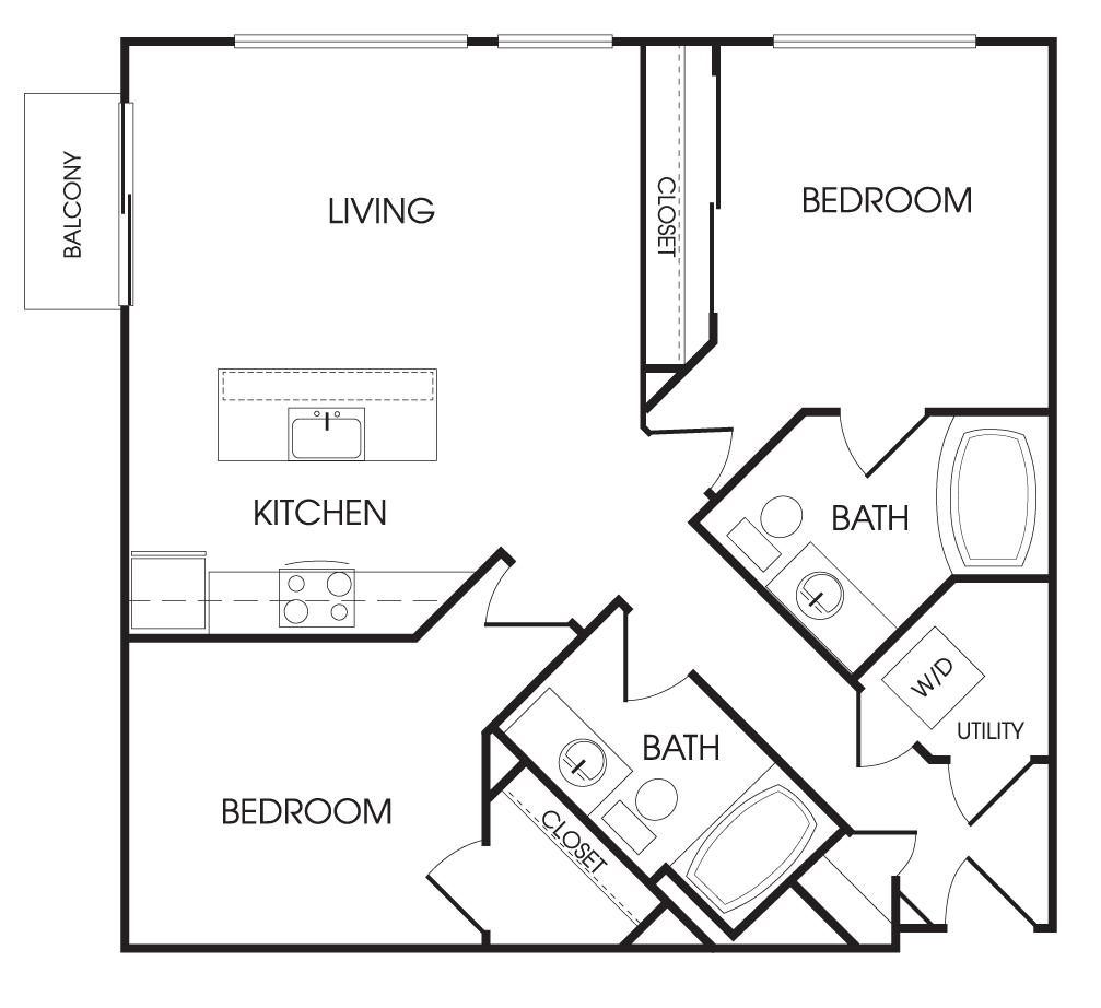 Sky R - 2D floor plan
