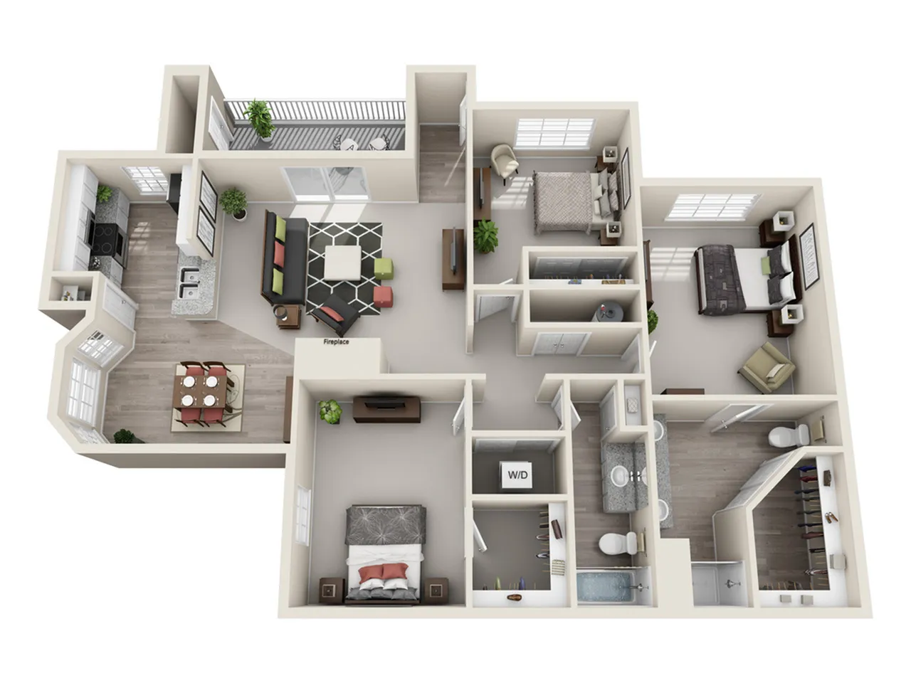 Cottonwood Floor Plan