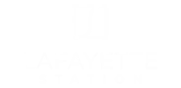 Lafayette Station logo in sleek modern design, highlighting an upscale and contemporary lifestyle.