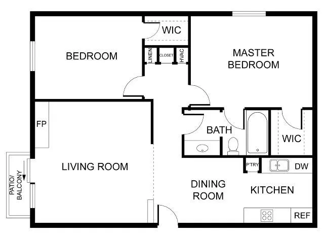 2 bedroom