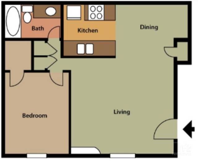 Studio 3 Bed Apartments Check Availability Vines at Meridian