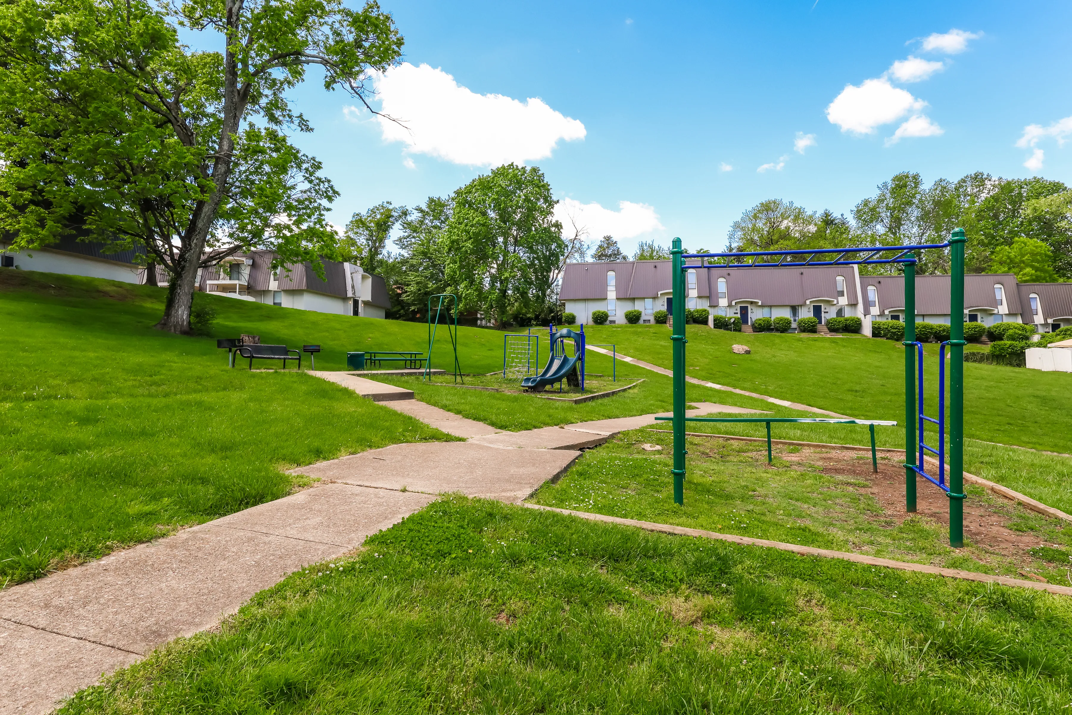 Our family-friendly property includes a playground for your children to enjoy