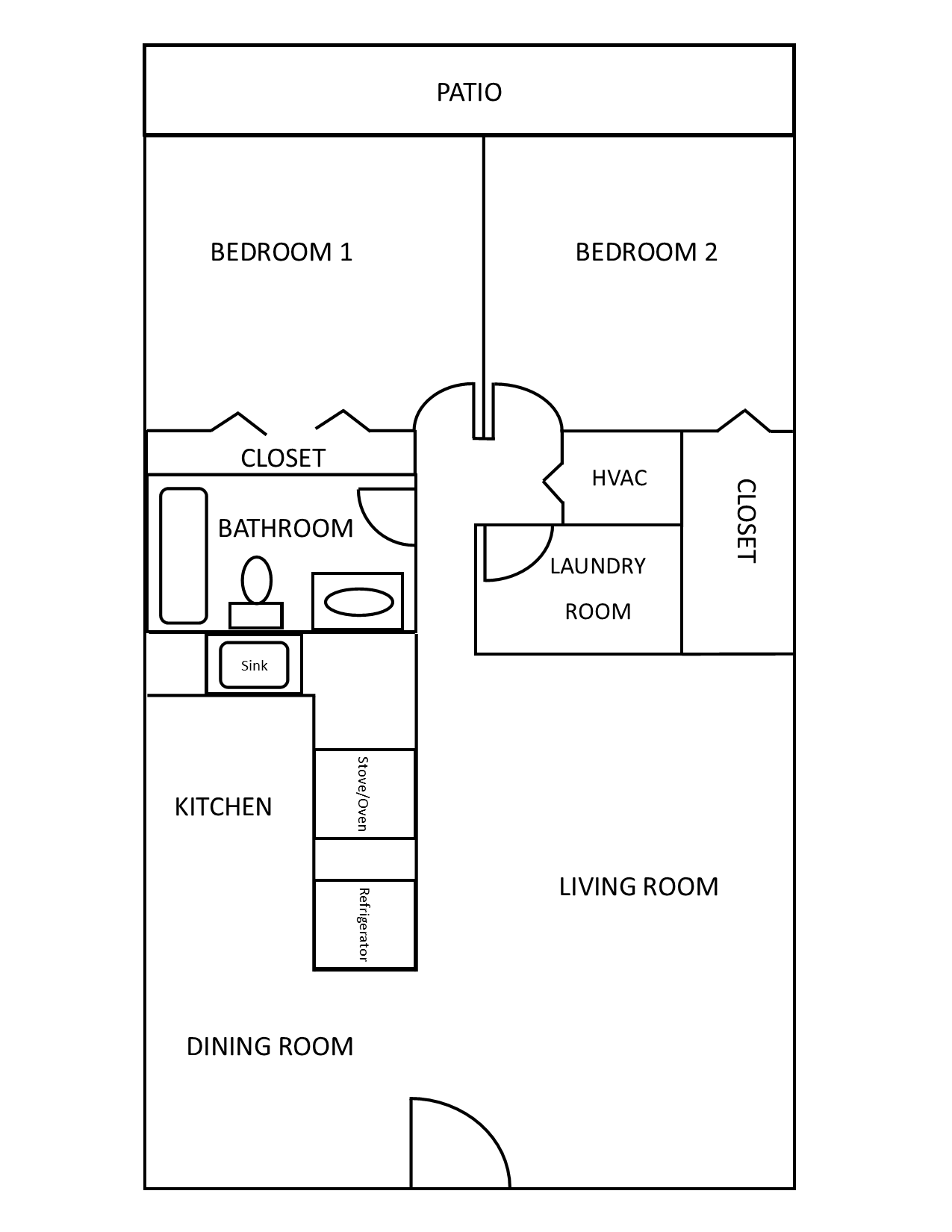 Renovated w/Washer & Dryer