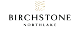 Elegant Birchstone Northlake logo showcasing stylish typography.