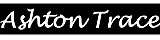 Elegant Ashton Trace logo in a sophisticated script font, perfect for upscale apartment branding.