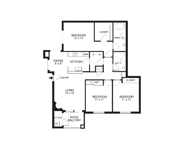 1 - 3 Bed Apartments - Check Availability | The Logan at Charleston