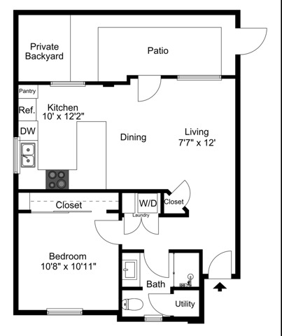 agave_1bedroom_650SF