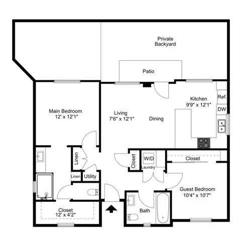 saguaro_2bedroom_995SF