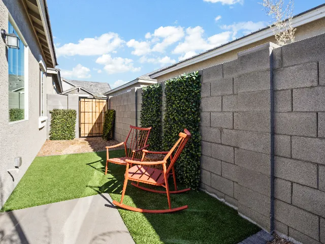 Private Fenced Backyard