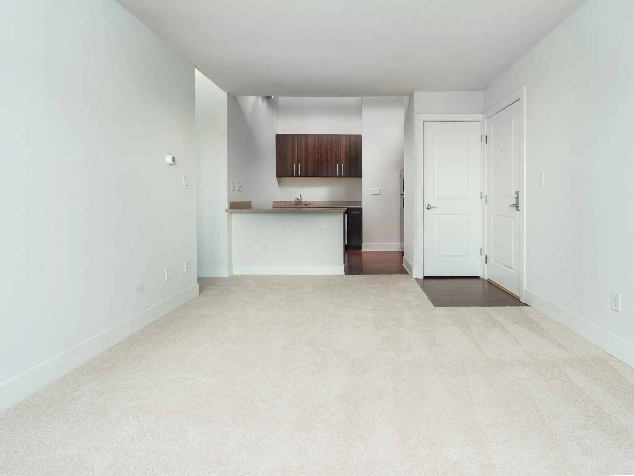2 Bed / 1 Bath - 665 SF - Living & Kitchen